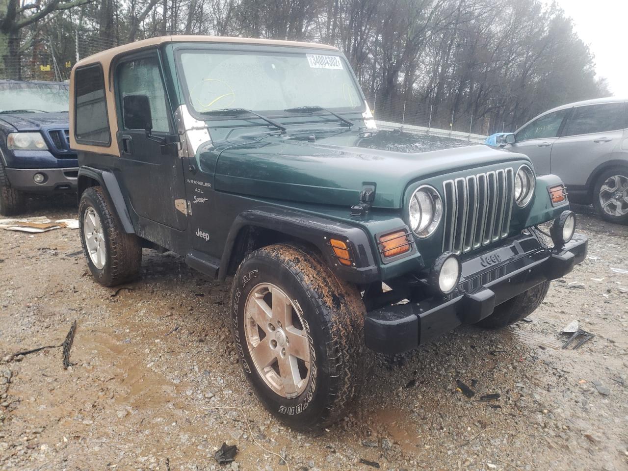 Photo 1 from auction – 1999 JEEP WRANGLER / with VIN 1J4FY19S8XP458295