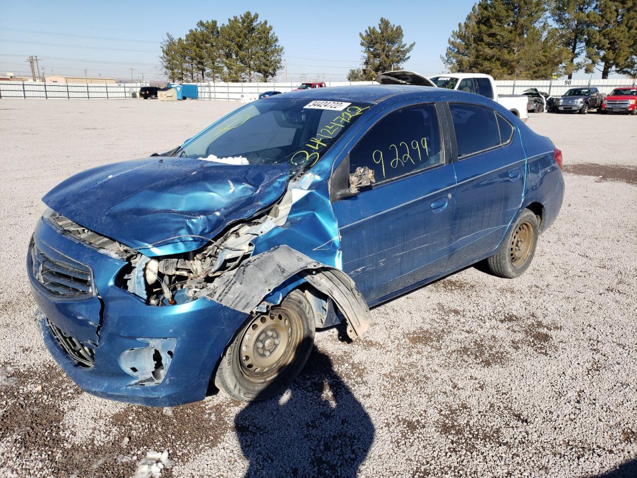 Photo 2 from auction – 2017 MITSUBISHI MIRAGE G4 with VIN ML32F3FJ1HHF16699