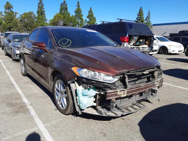 FORD FUSION SE 2016 with VIN 3FA6P0HD6GR156833 - Photo from auction