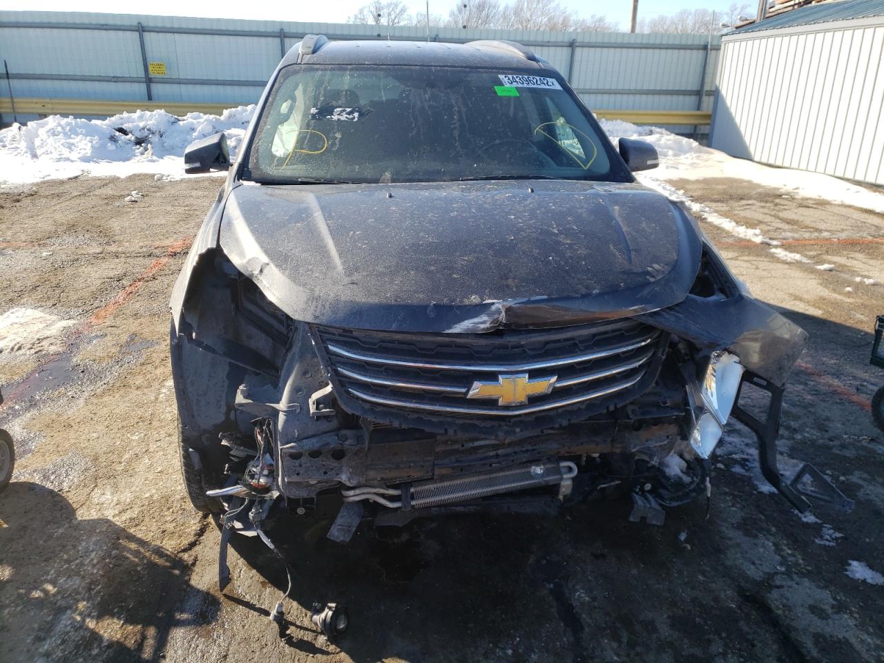 Photo 9 from auction – 2015 CHEVROLET TRAVERSE L with VIN 1GNKRGKD7FJ283644