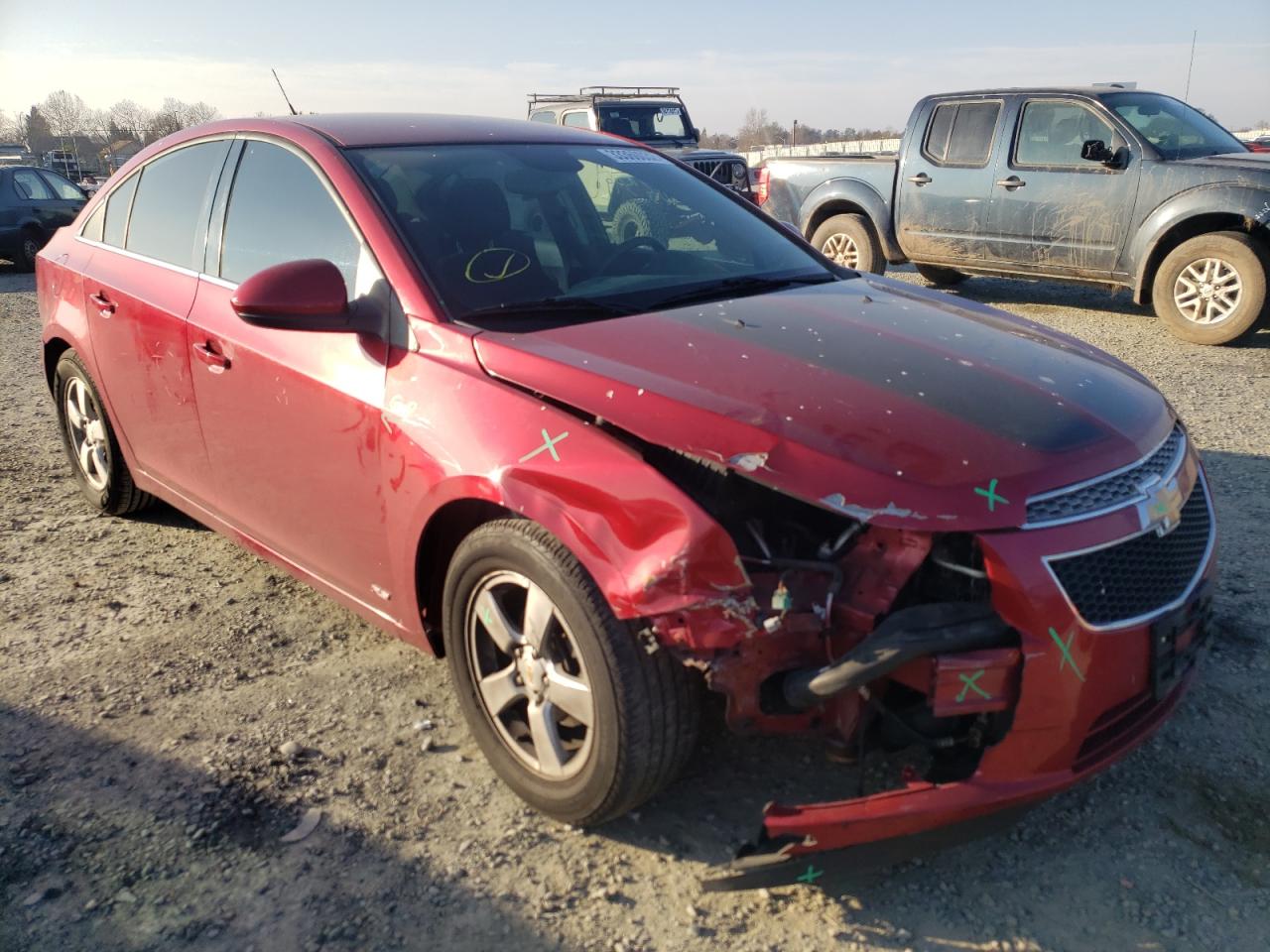 CHEVROLET CRUZE LT 2013 with VIN 1G1PC5SB0D7224554 - Photo from auction