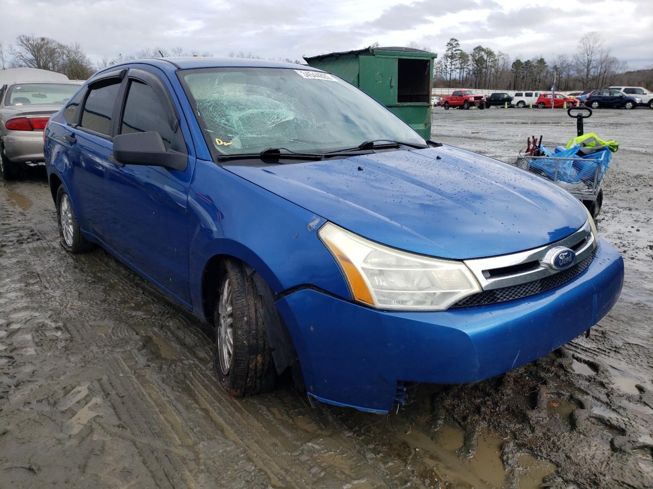 FORD FOCUS SE 2011 with VIN 1FAHP3FN7BW159588 - Photo from auction