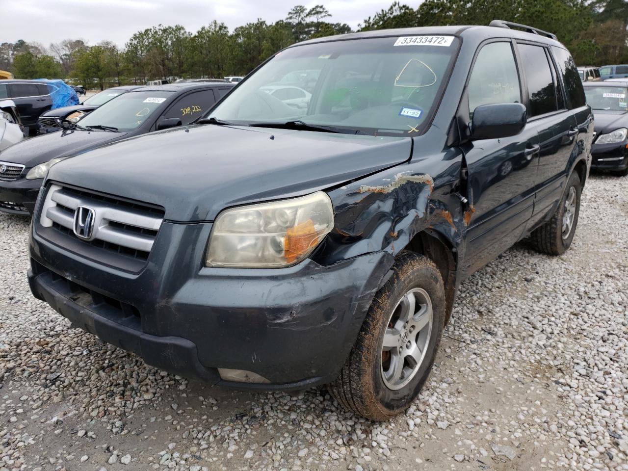 Photo 2 from auction – 2006 HONDA PILOT EX with VIN 5FNYF28526B015557