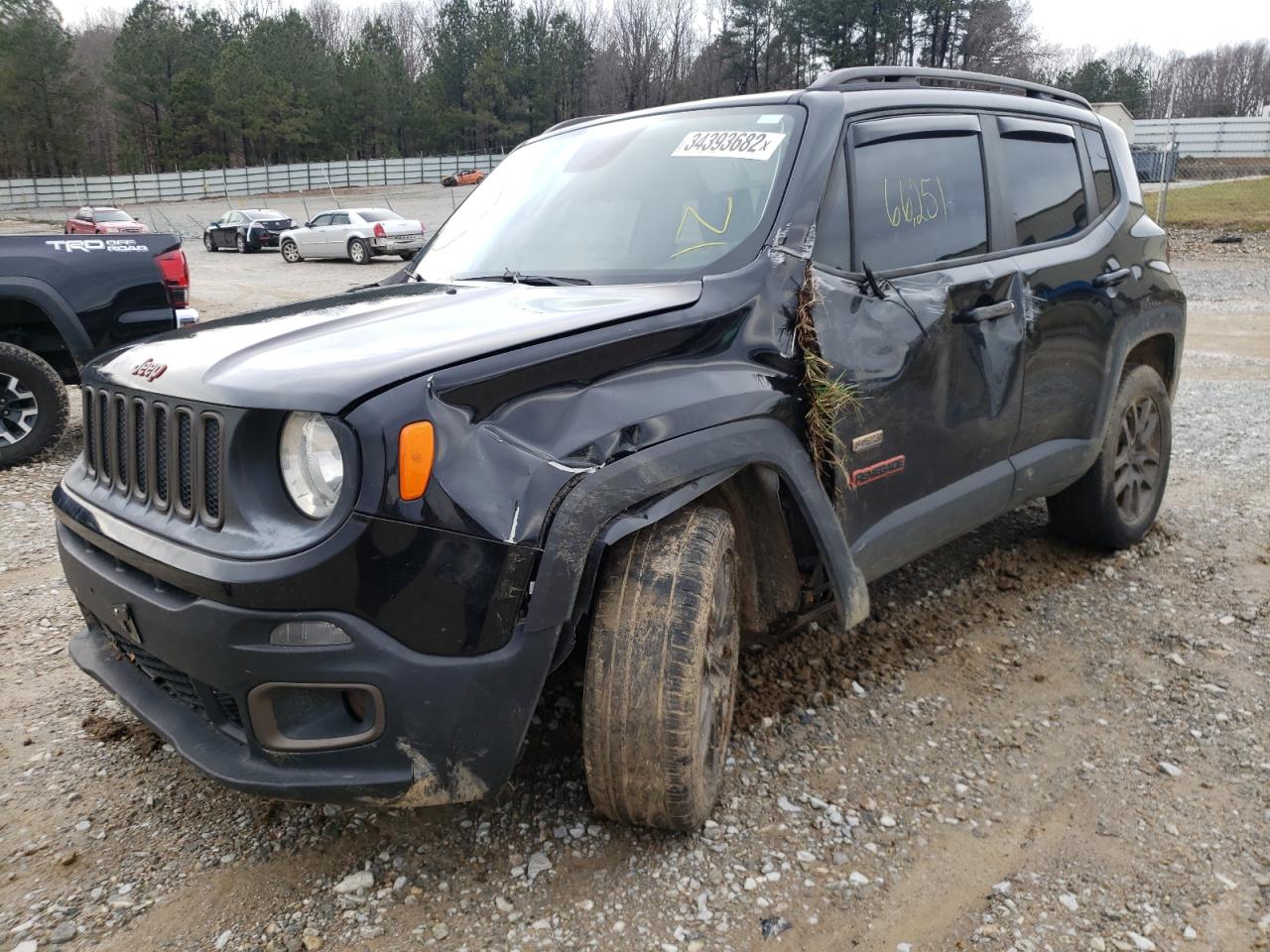 Photo 2 from auction – 2016 JEEP RENEGADE L with VIN ZACCJBBT7GPD89379