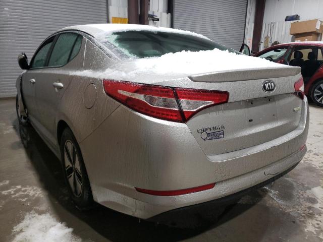 Photo 3 from auction – 2012 KIA OPTIMA HYB with VIN KNAGM4AD4C5036791