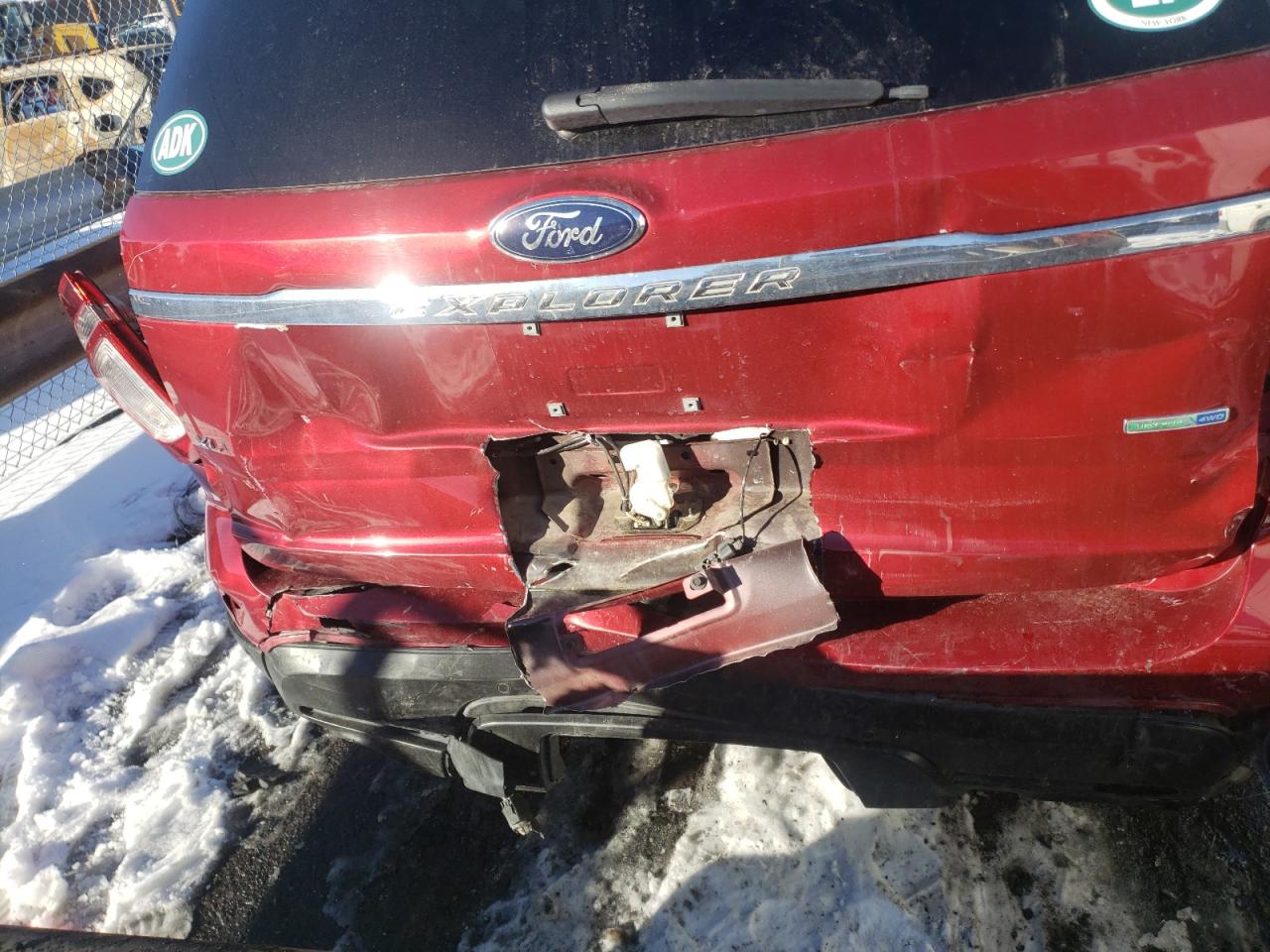 Photo 9 from auction – 2014 FORD EXPLORER X with VIN 1FM5K8D85EGA89895
