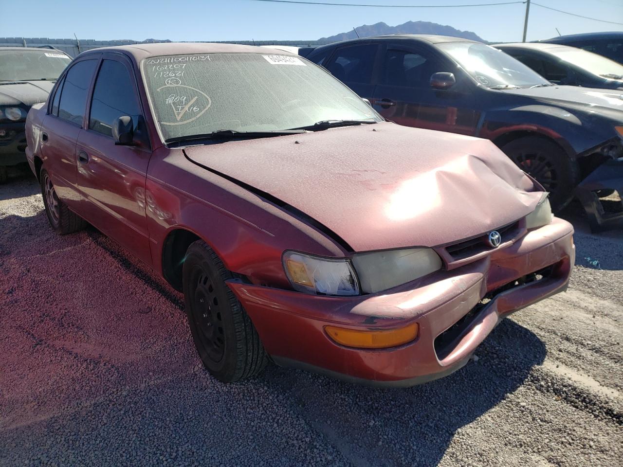 TOYOTA COROLLA BA 1997 with VIN 1NXBA02E1VZ638039 - Photo from auction