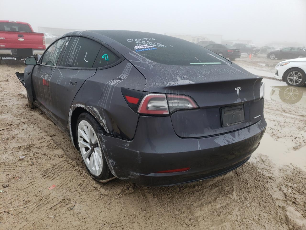 Photo 3 from auction – 2021 TESLA MODEL 3 with VIN 5YJ3E1EB9MF916195