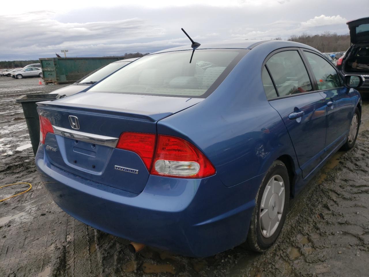 Photo 4 from auction – 2009 HONDA CIVIC HYBR with VIN JHMFA36279S017802