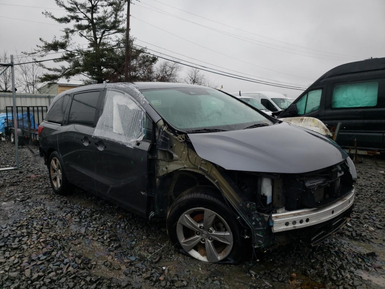 Photo 9 from auction – 2019 HONDA ODYSSEY EX with VIN 5FNRL6H51KB106947