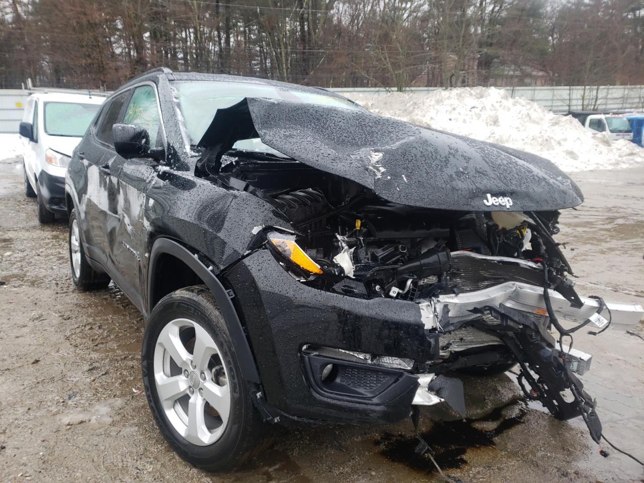 JEEP COMPASS LA 2019 with VIN 3C4NJDBB1KT813183 - Photo from auction