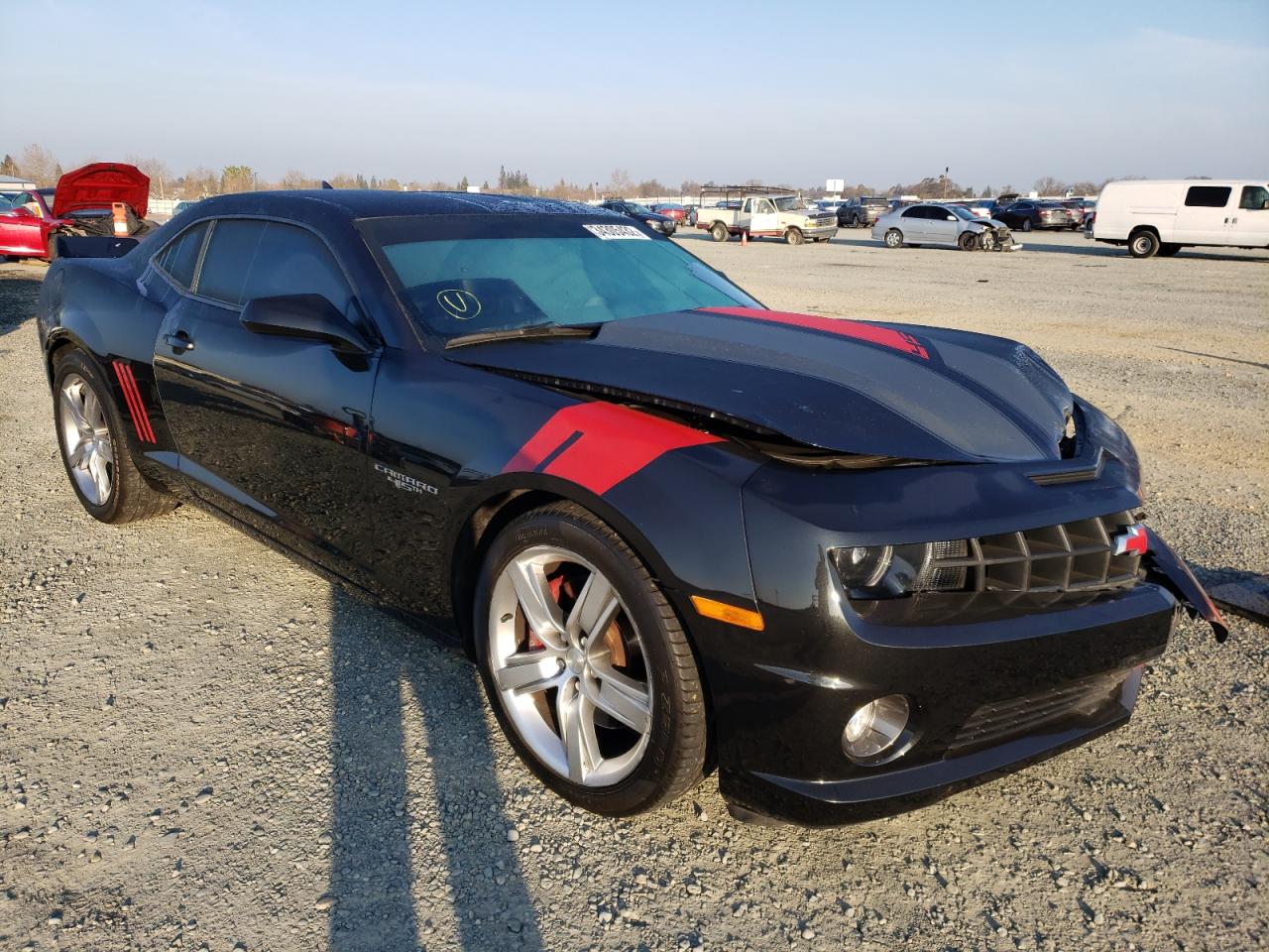 CHEVROLET CAMARO 2SS 2012 with VIN 2G1FK1EJ4C9133827 - Photo from auction