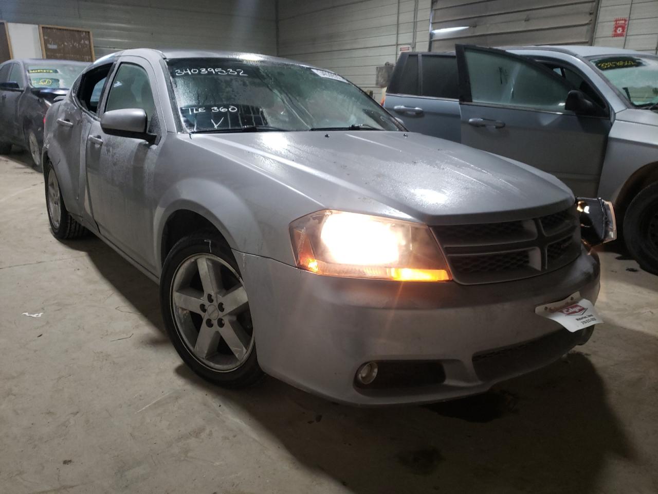 DODGE AVENGER SX 2013 with VIN 1C3CDZCBXDN616899 - Photo from auction