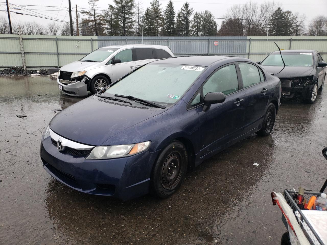 Photo 2 from auction – 2009 HONDA CIVIC VP with VIN 19XFA16339E014493