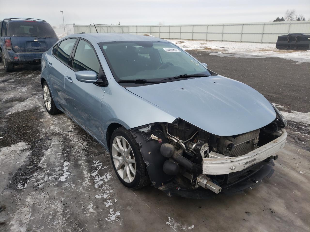 DODGE DART SXT 2013 with VIN 1C3CDFBA6DD288281 - Photo from auction