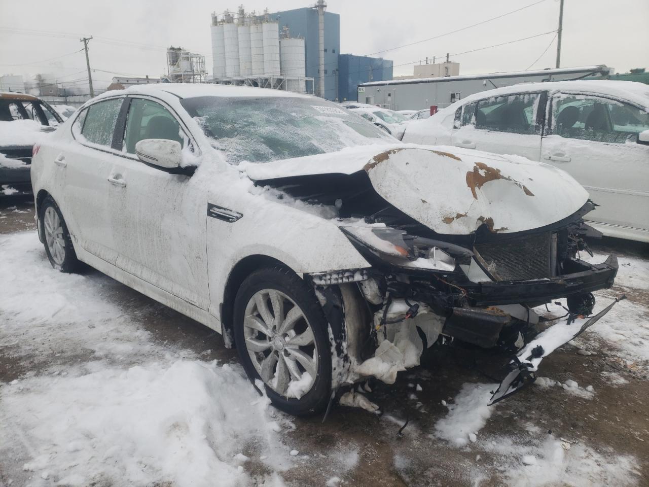 KIA OPTIMA EX 2015 with VIN 5XXGN4A73FG437176 - Photo from auction