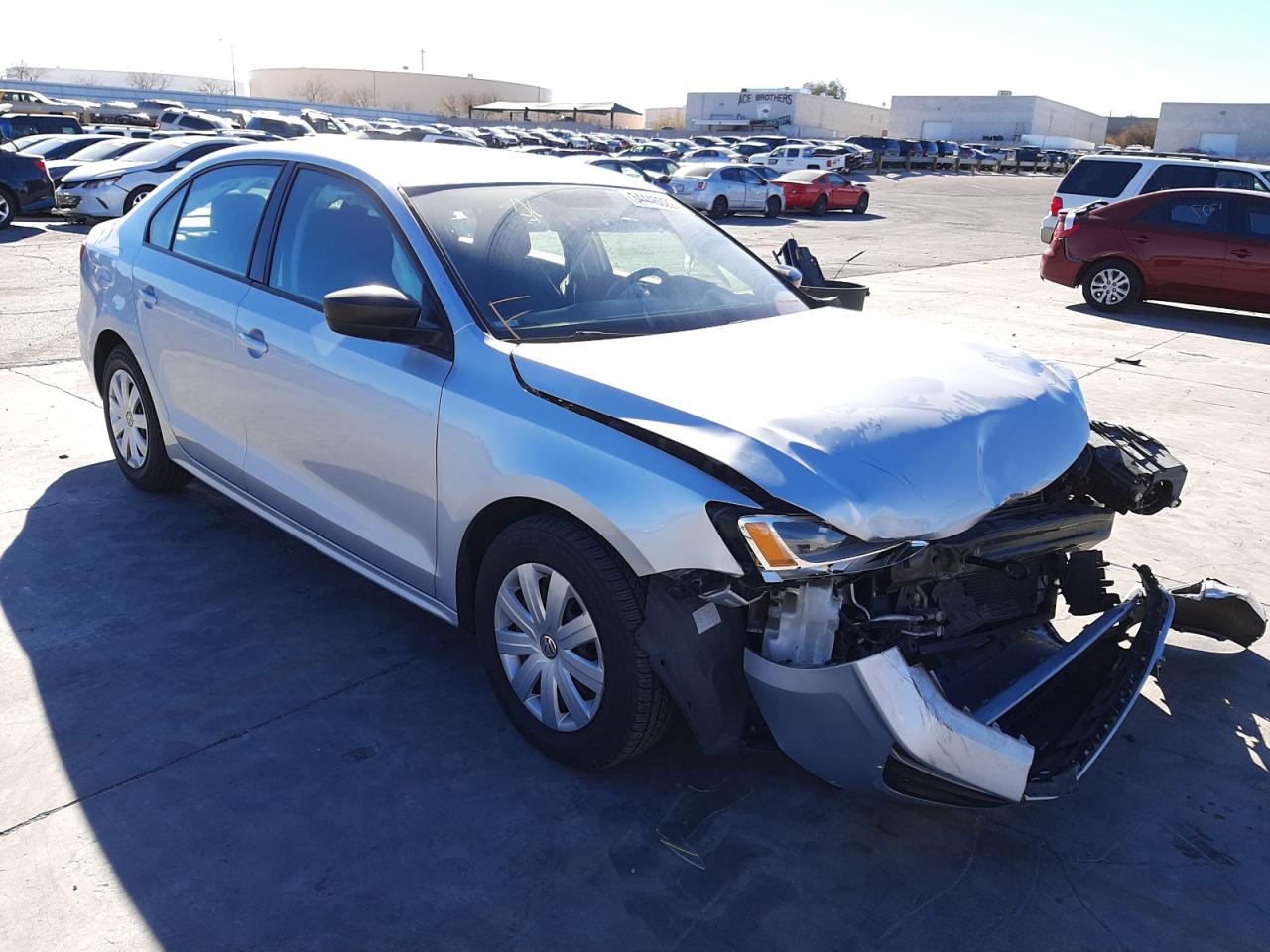 Photo 1 from auction – 2015 VOLKSWAGEN JETTA BASE with VIN 3VW2K7AJ8FM276836