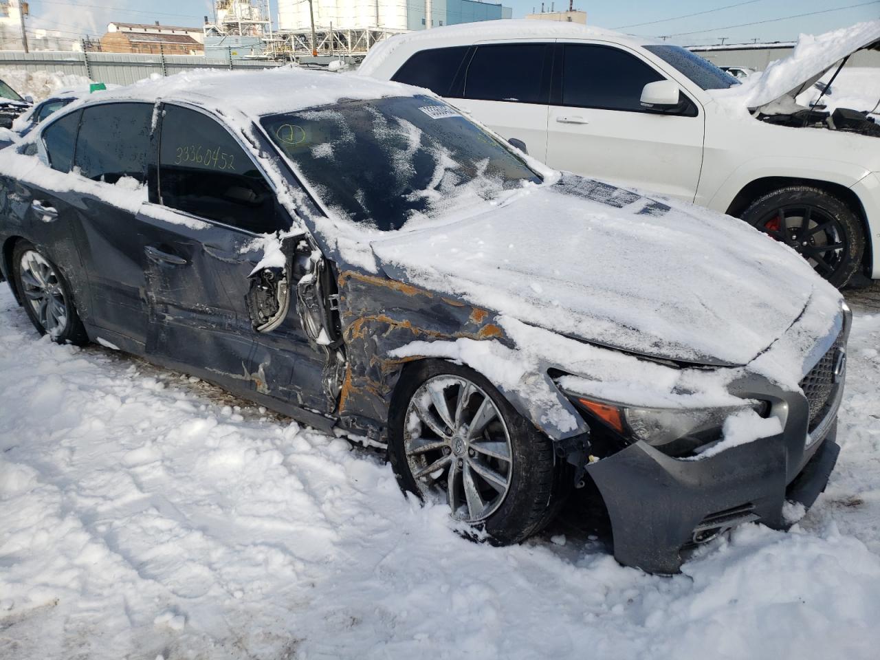 Photo 9 from auction – 2014 INFINITI Q50 BASE with VIN JN1BV7AP9EM676898