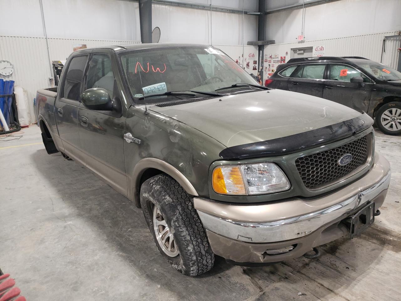 FORD F150 SUPER 2003 with VIN 1FTRW08LX3KD24621 - Photo from auction