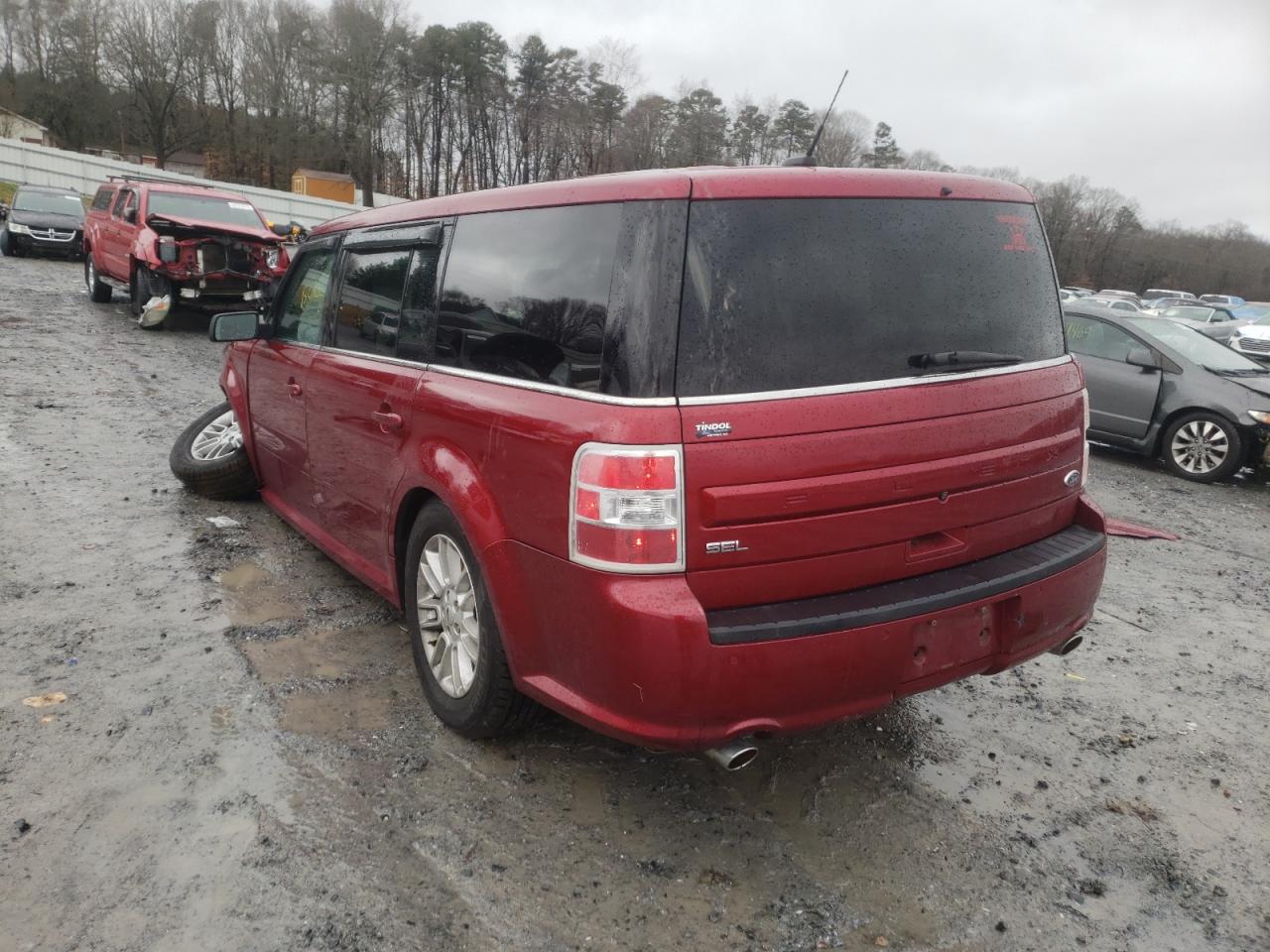 Photo 3 from auction – 2014 FORD FLEX SEL with VIN 2FMGK5C85EBD25400