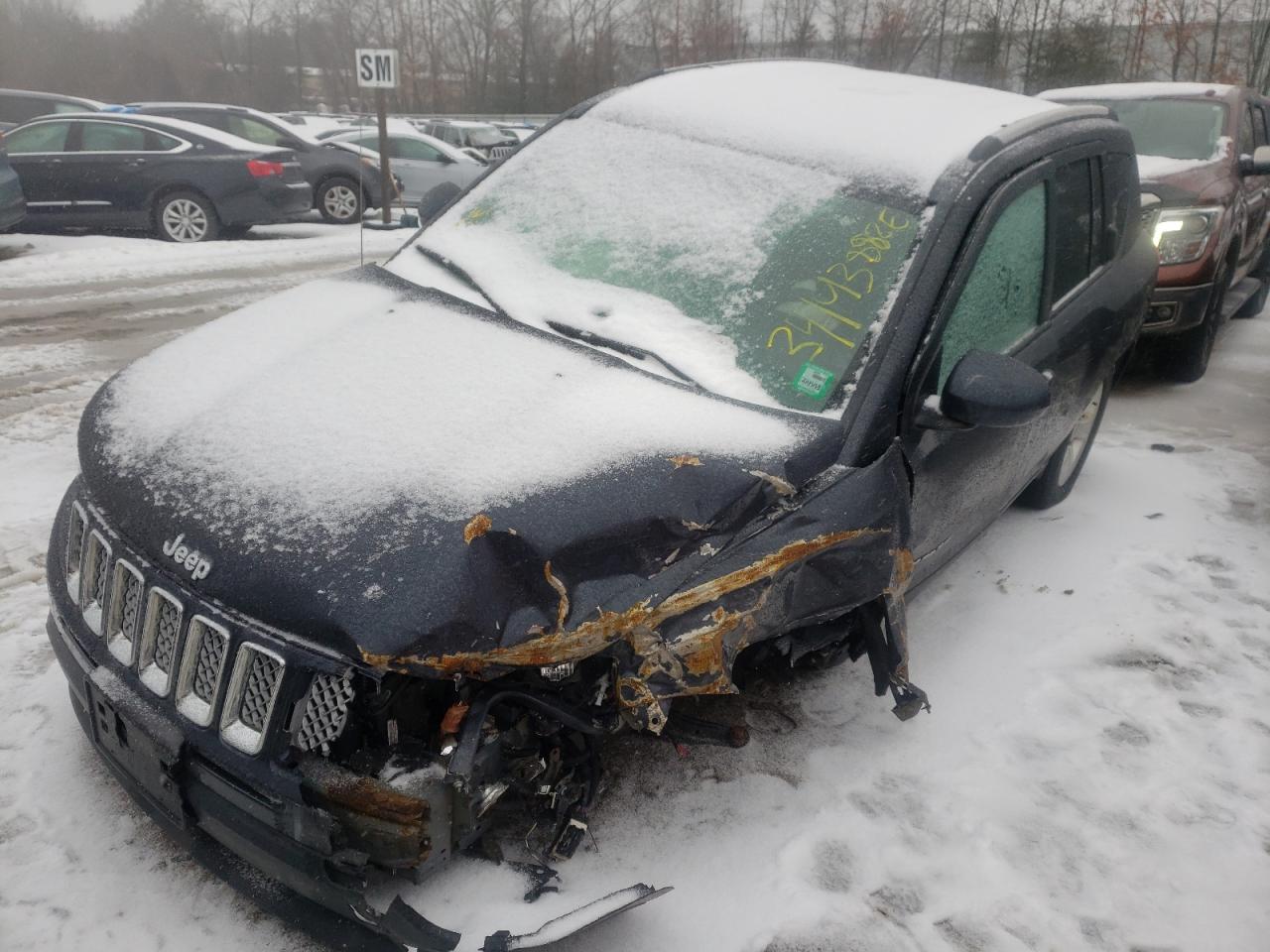 Photo 9 from auction – 2015 JEEP COMPASS LA with VIN 1C4NJDEB2FD148320