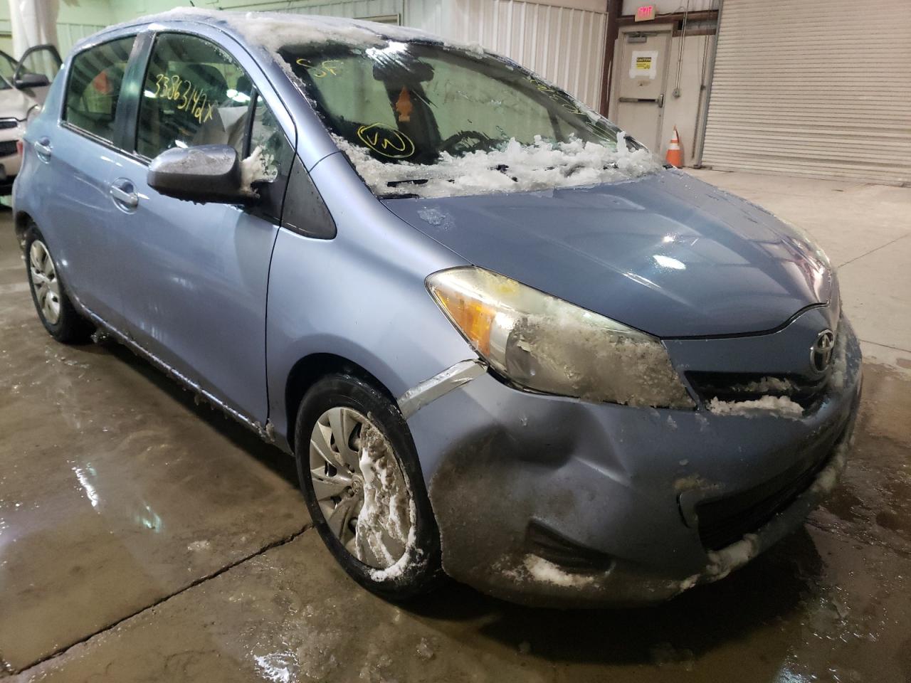 TOYOTA YARIS 2013 with VIN JTDKTUD30DD551765 - Photo from auction