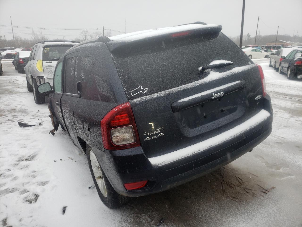 Photo 3 from auction – 2015 JEEP COMPASS LA with VIN 1C4NJDEB2FD148320