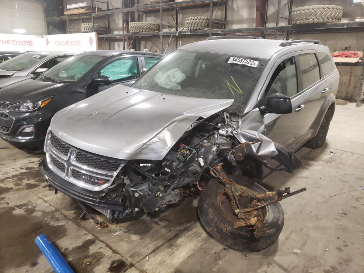 Photo 2 from auction – 2017 DODGE JOURNEY SE with VIN 3C4PDCAB7HT527066