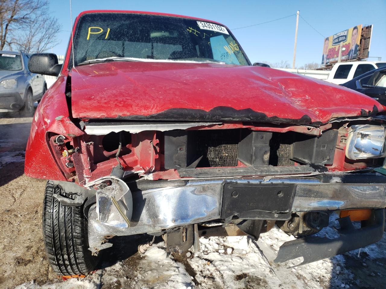 Photo 9 from auction – 1997 MAZDA B2300 CAB with VIN 4F4CR16A8VTM09739