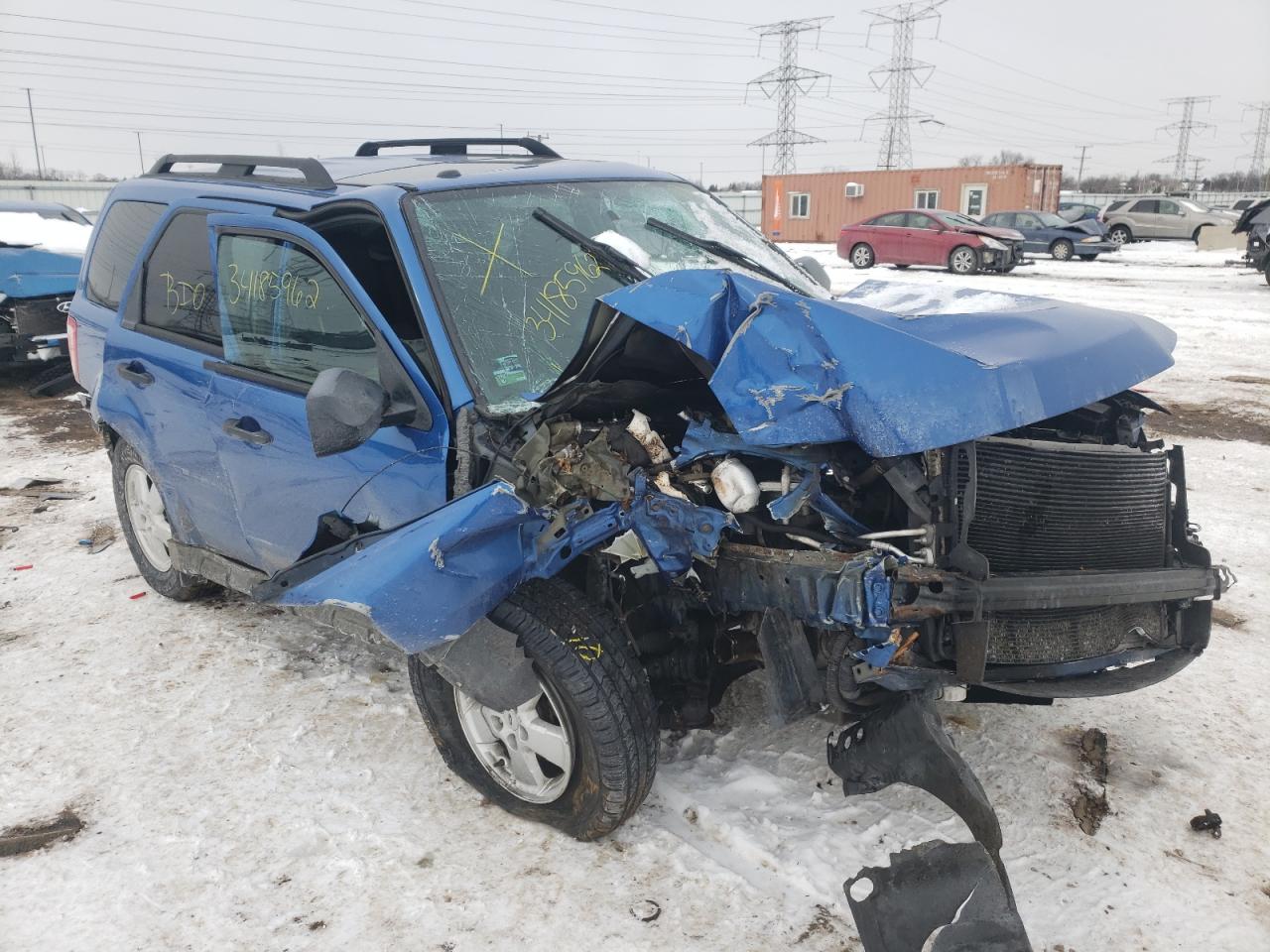FORD ESCAPE XLT 2012 with VIN 1FMCU0D75CKB16646 - Photo from auction