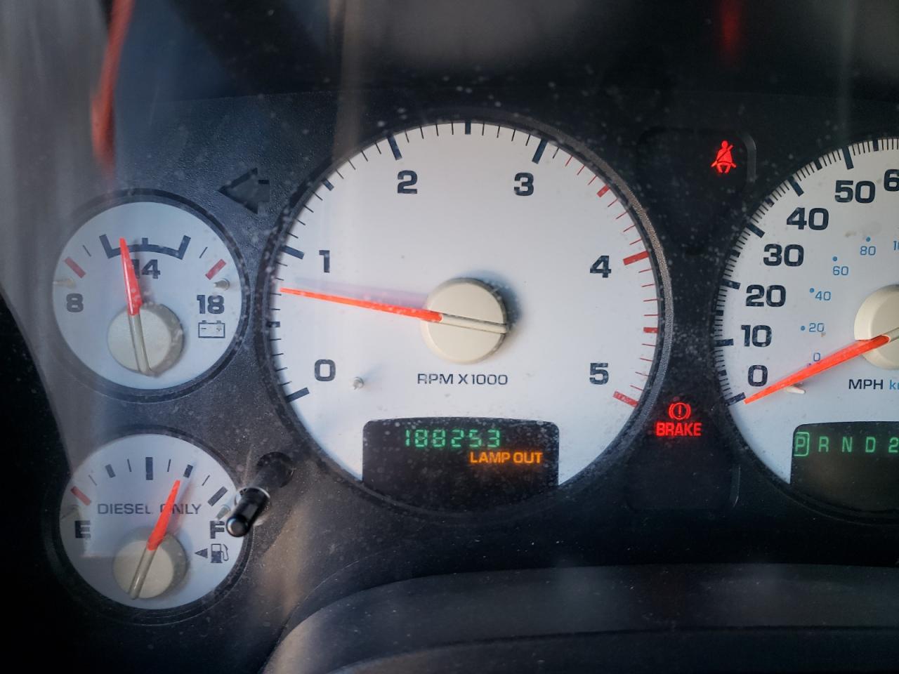 Photo 8 from auction – 2004 DODGE RAM 2500 S with VIN 3D7KA28C94G109175