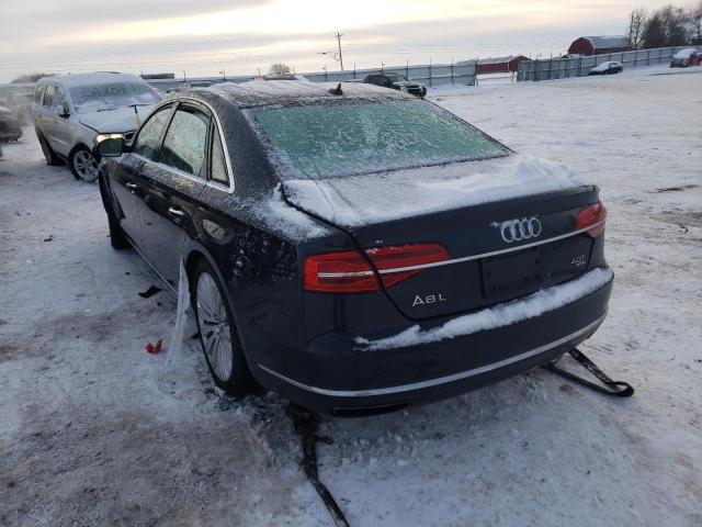 Photo 3 from auction – 2015 AUDI A8 L QUATT with VIN WAU32AFD5FN026576