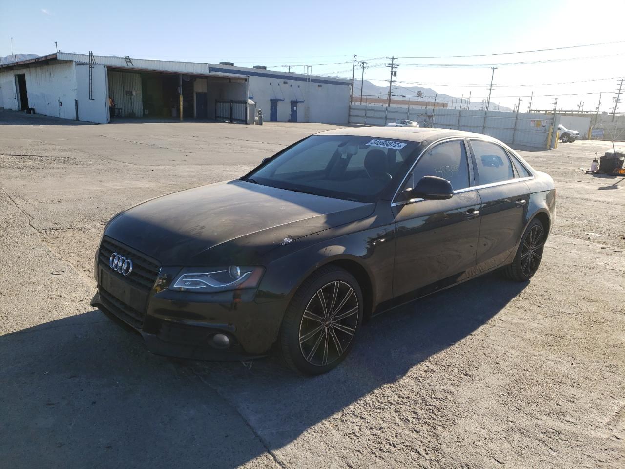 Photo 2 from auction – 2009 AUDI A4 PREMIUM with VIN WAUCF78K39N053685