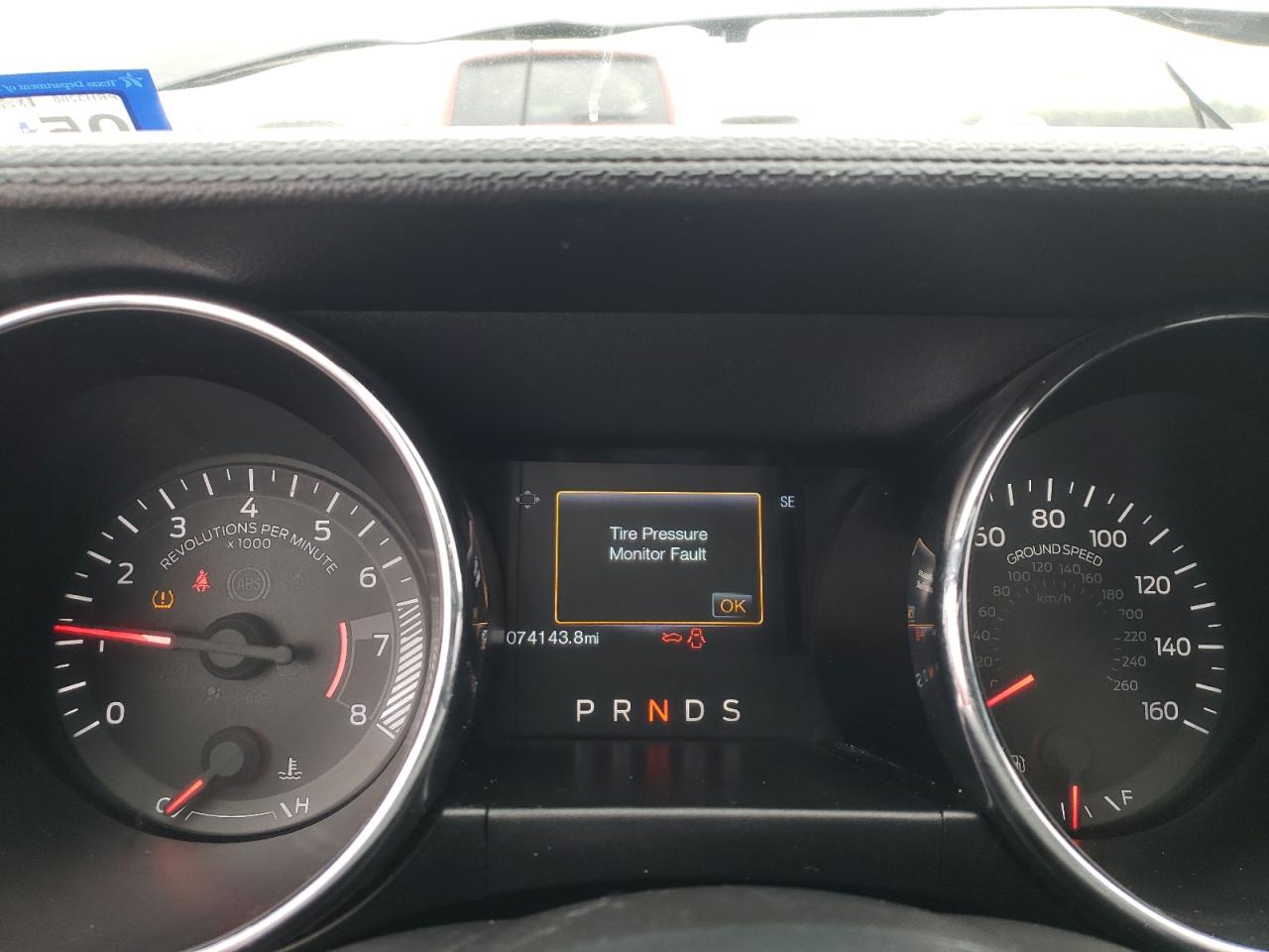 Photo 8 from auction – 2015 FORD MUSTANG with VIN 1FA6P8AM7F5353147