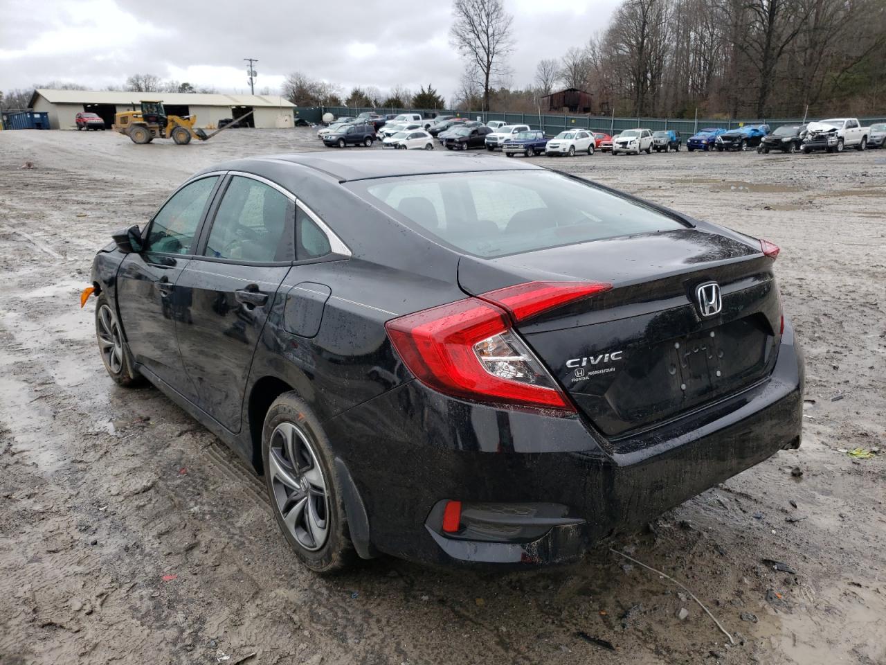 Photo 3 from auction – 2020 HONDA CIVIC LX with VIN 19XFC2F63LE012115