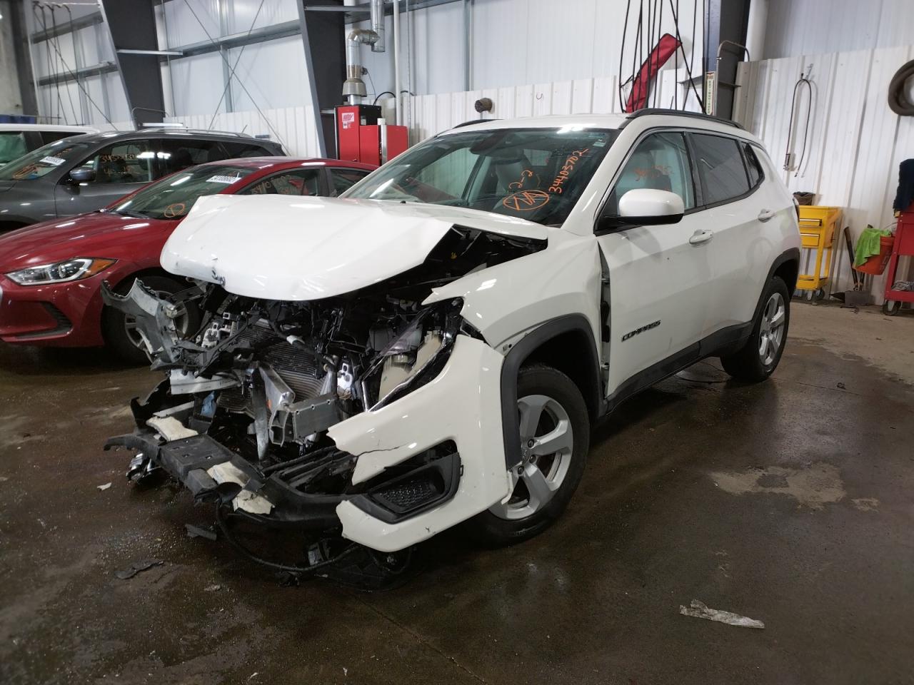 Photo 2 from auction – 2021 JEEP COMPASS LA with VIN 3C4NJDBB0MT544399