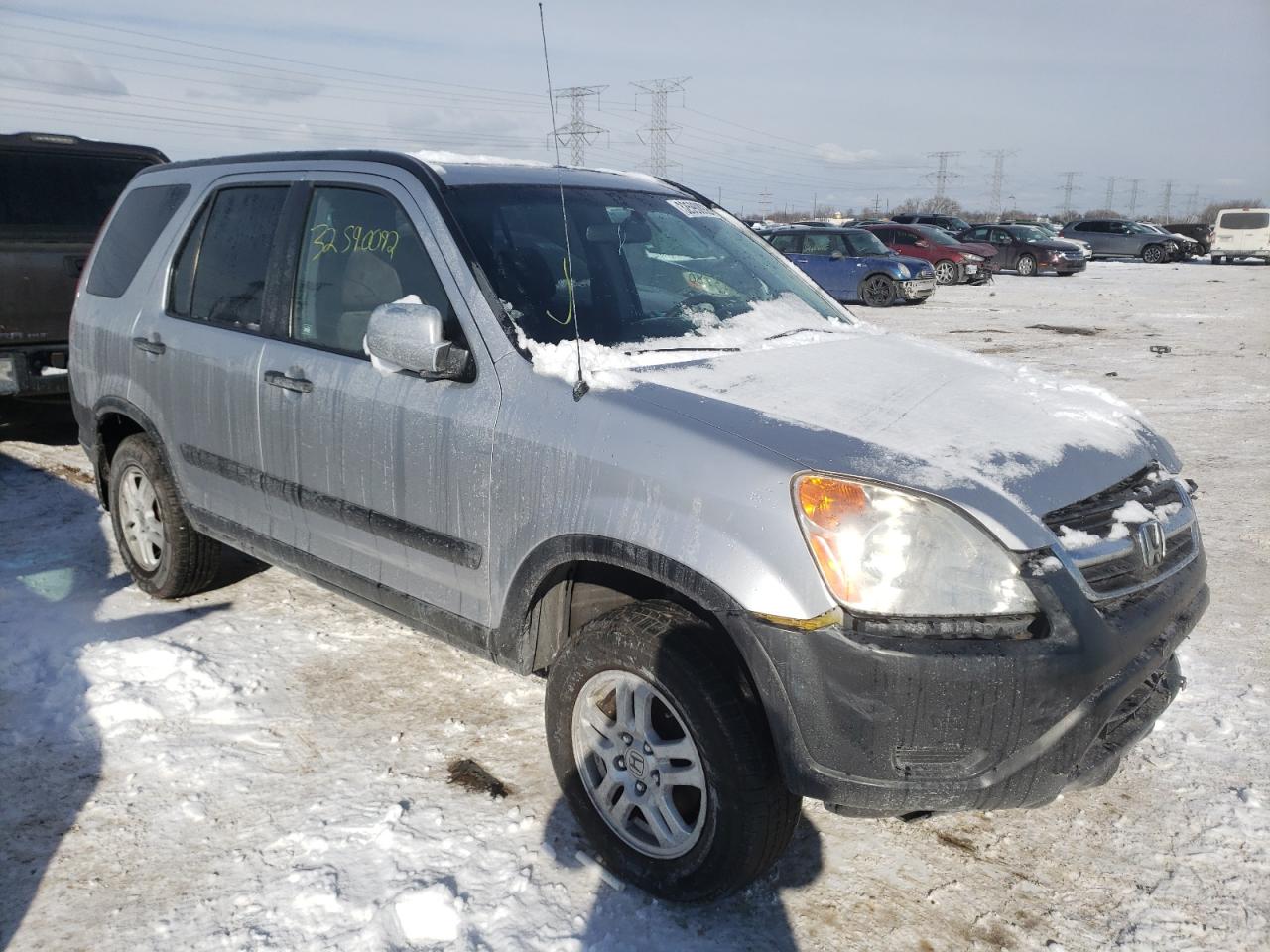 HONDA CR-V EX 2002 with VIN JHLRD788X2C091958 - Photo from auction