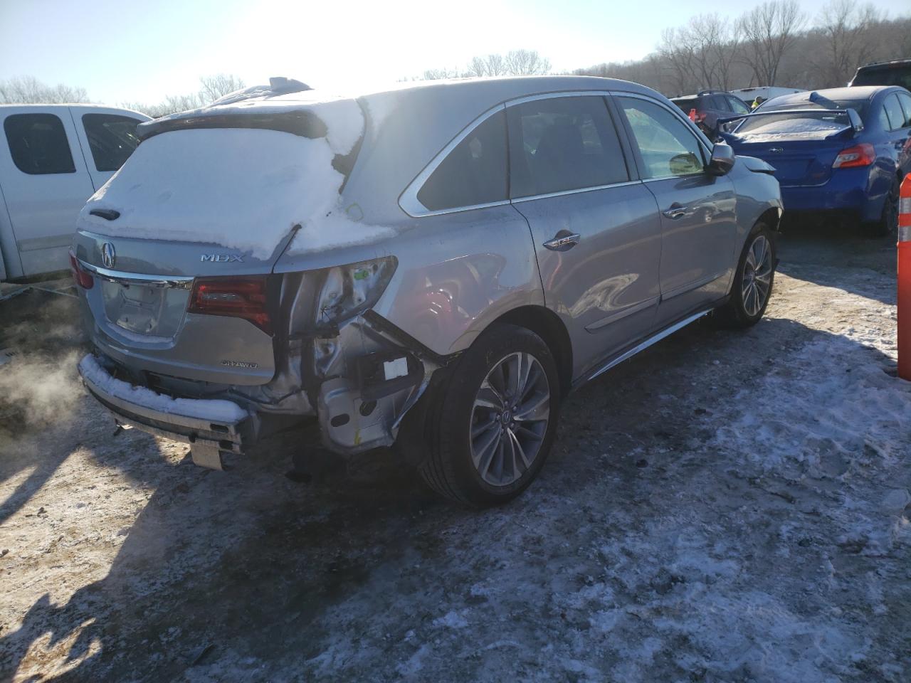 Photo 4 from auction – 2017 ACURA MDX TECHNO with VIN 5FRYD4H54HB011173