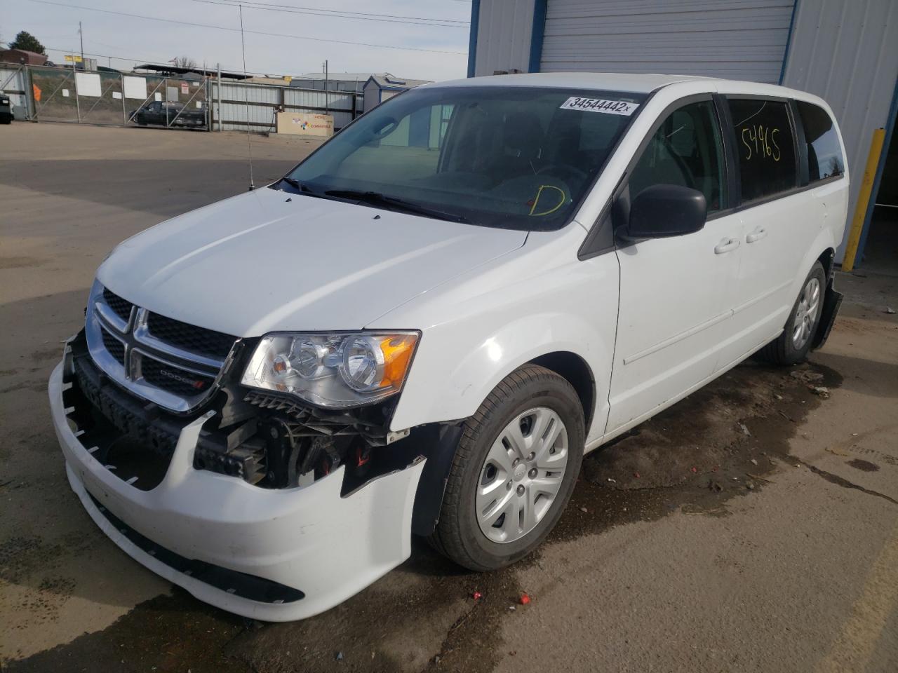 Photo 2 from auction – 2016 DODGE GRAND CARA with VIN 2C4RDGBG5GR389345