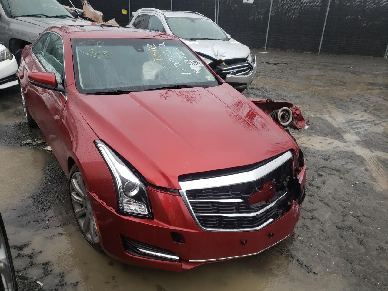 CADILLAC ATS 2016 with VIN 1G6AA1RX1G0147402 - Photo from auction
