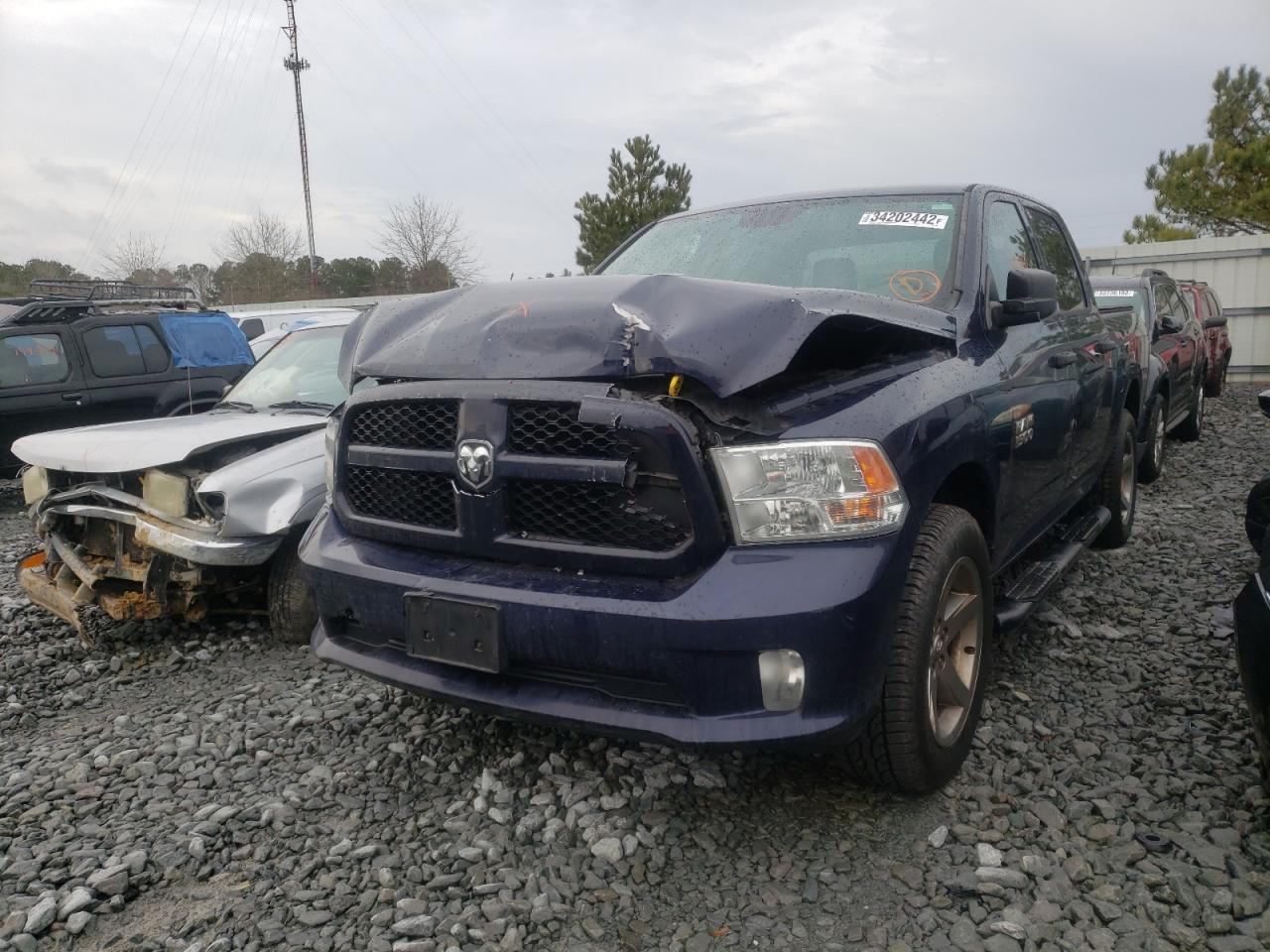 Photo 2 from auction – 2015 RAM 1500 ST with VIN 1C6RR7KG1FS720881