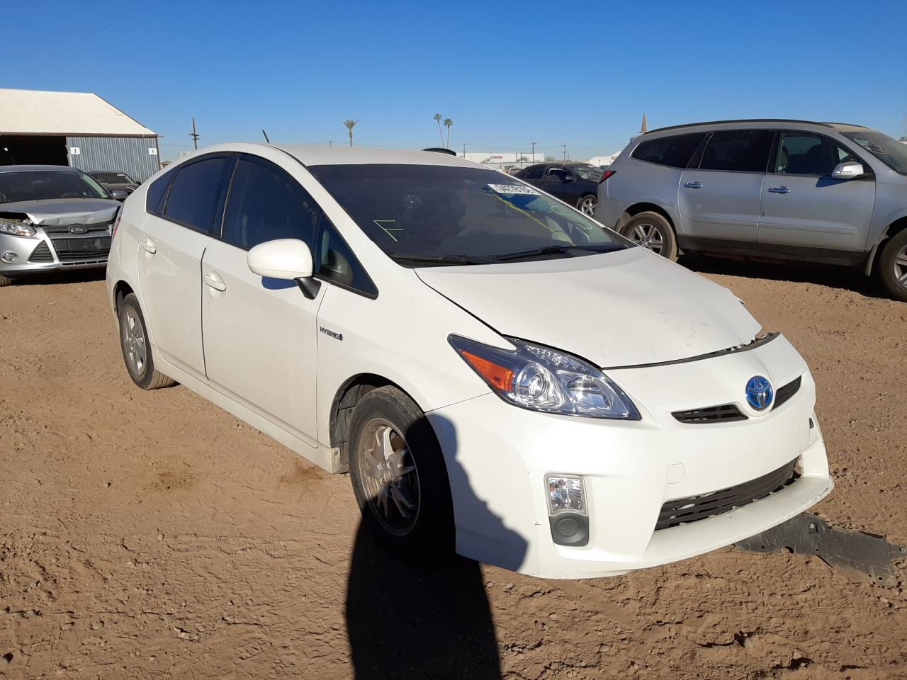 TOYOTA PRIUS 2011 with VIN JTDKN3DU9B0284546 - Photo from auction