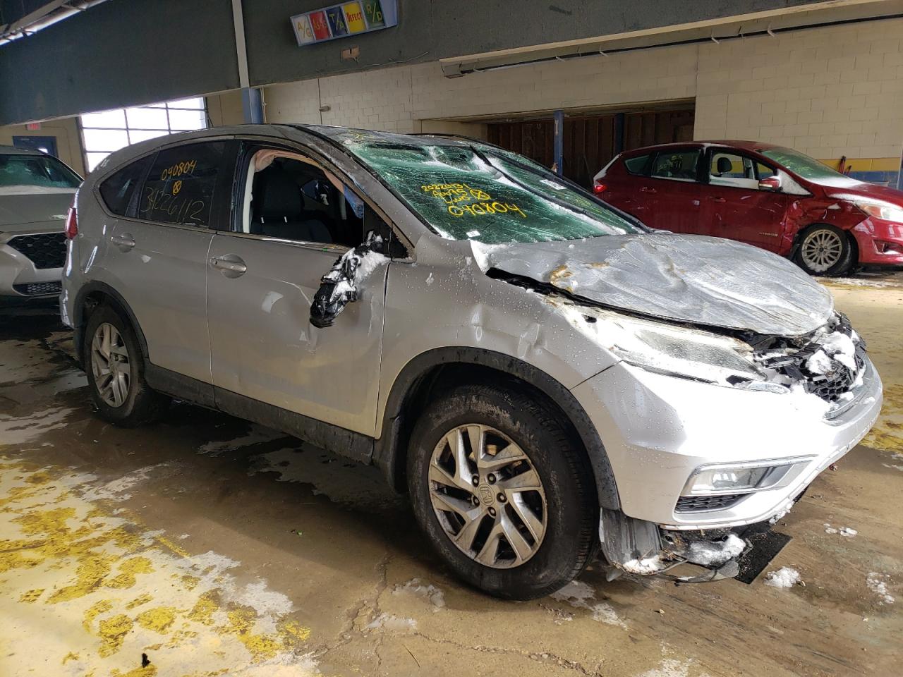 HONDA CR-V EX 2015 with VIN 5J6RM4H51FL040804 - Photo from auction