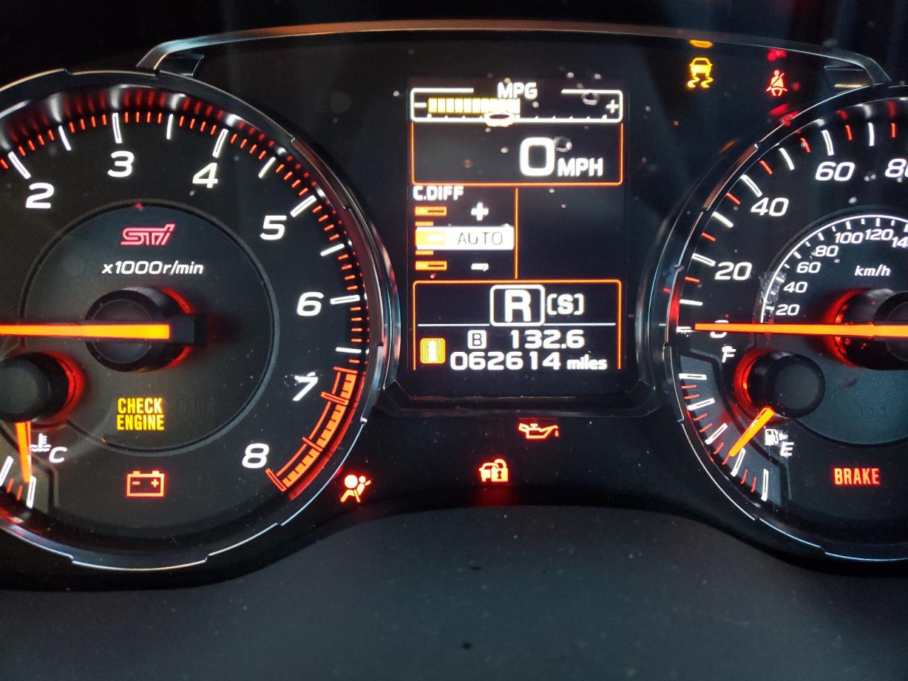 Photo 8 from auction – 2018 SUBARU WRX STI with VIN JF1VA2M63J9813848