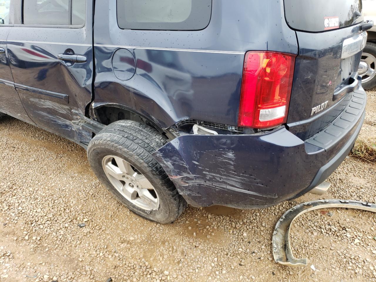 Photo 9 from auction – 2011 HONDA PILOT EXL with VIN 5FNYF4H54BB043172