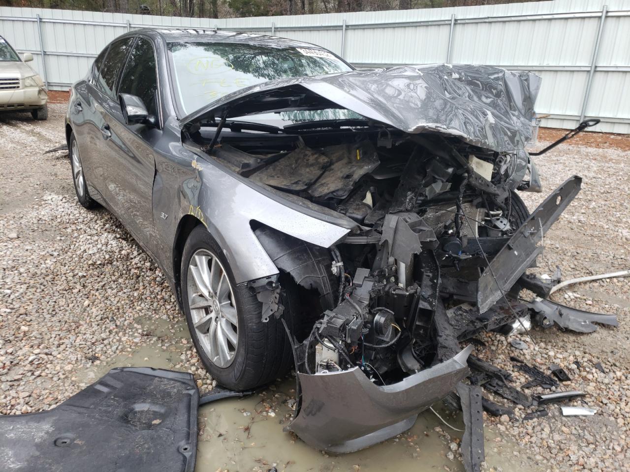 INFINITI Q50 BASE 2015 with VIN JN1BV7AP6FM332379 - Photo from auction