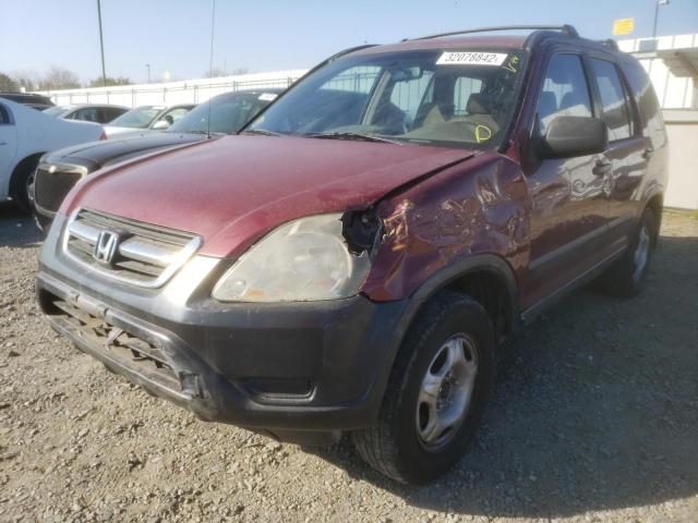 Photo 2 from auction – 2003 HONDA CR-V LX with VIN JHLRD68493C016953