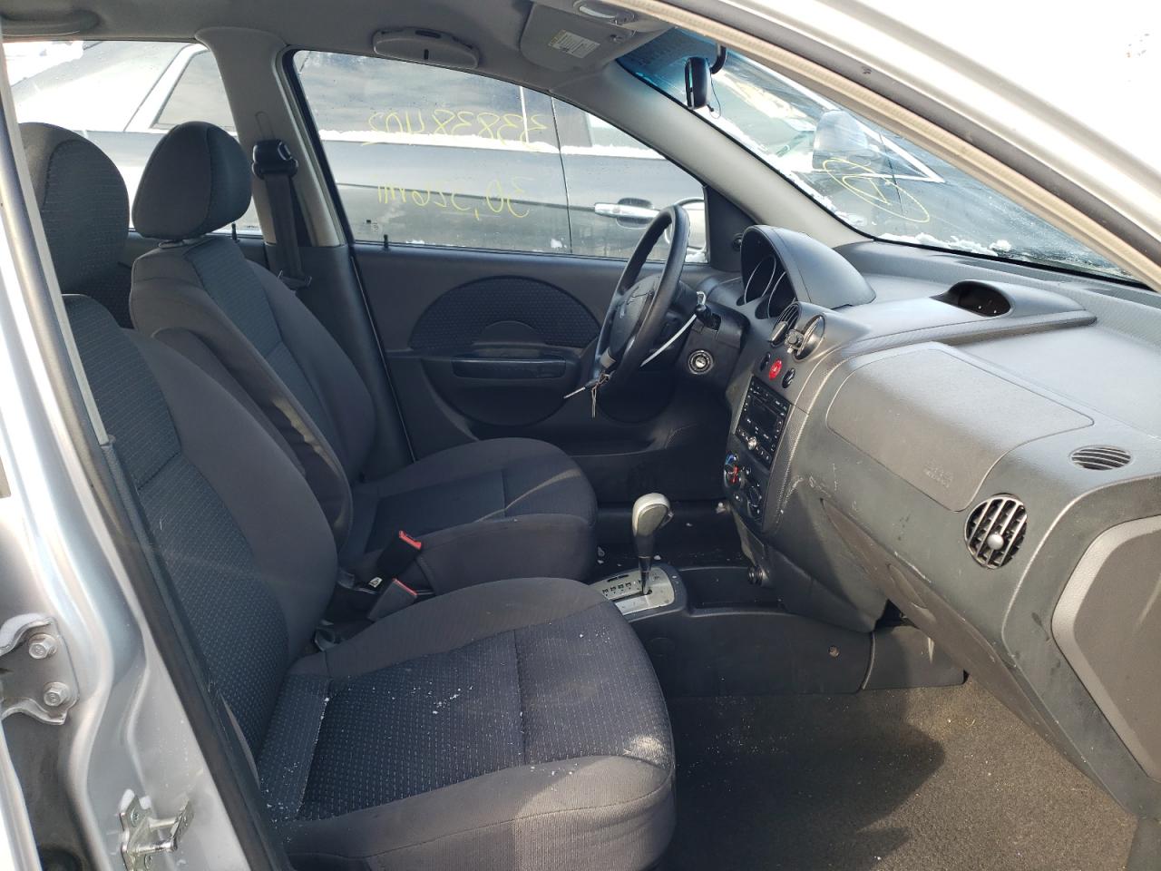 Photo 5 from auction – 2008 CHEVROLET AVEO with VIN KL1TD66628B197552