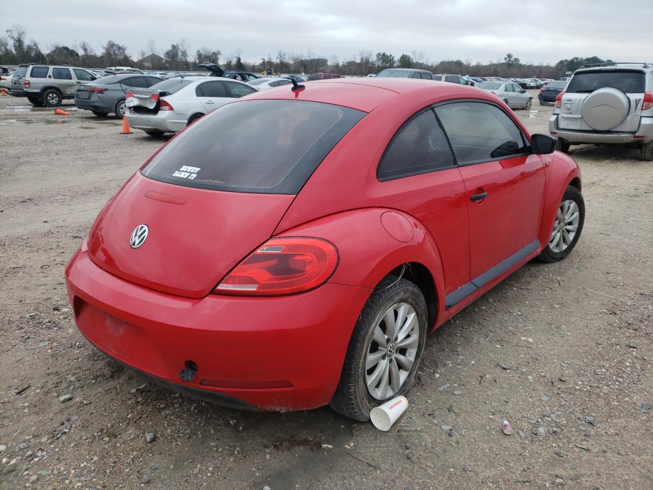 Photo 4 from auction – 2014 VOLKSWAGEN BEETLE with VIN 3VWF17AT9EM635115