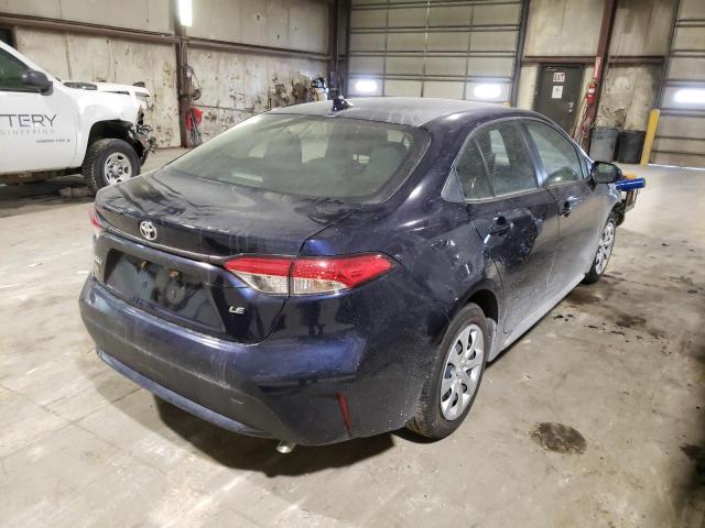 Photo 4 from auction – 2021 TOYOTA COROLLA LE with VIN JTDEPMAE0MJ137572